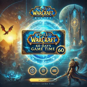 خرید گیم تایم 60 روزه اروپا | راهنمای فعال‌سازی سریع World of Warcraft