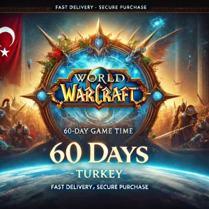 گیم تایم 60 روزه ترکیه با تحویل فوری | World of Warcraft | خرید سریع و ایمن با قیمت مناسب