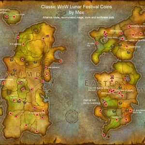 مکان‌های Elders برای دریافت Coin of Ancestry در WoW Lunar Festival